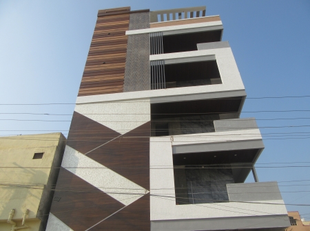 East Facing Tuda Approved 50 Anks G + 4 New Building for Sale in Postal Colony, Tirupati